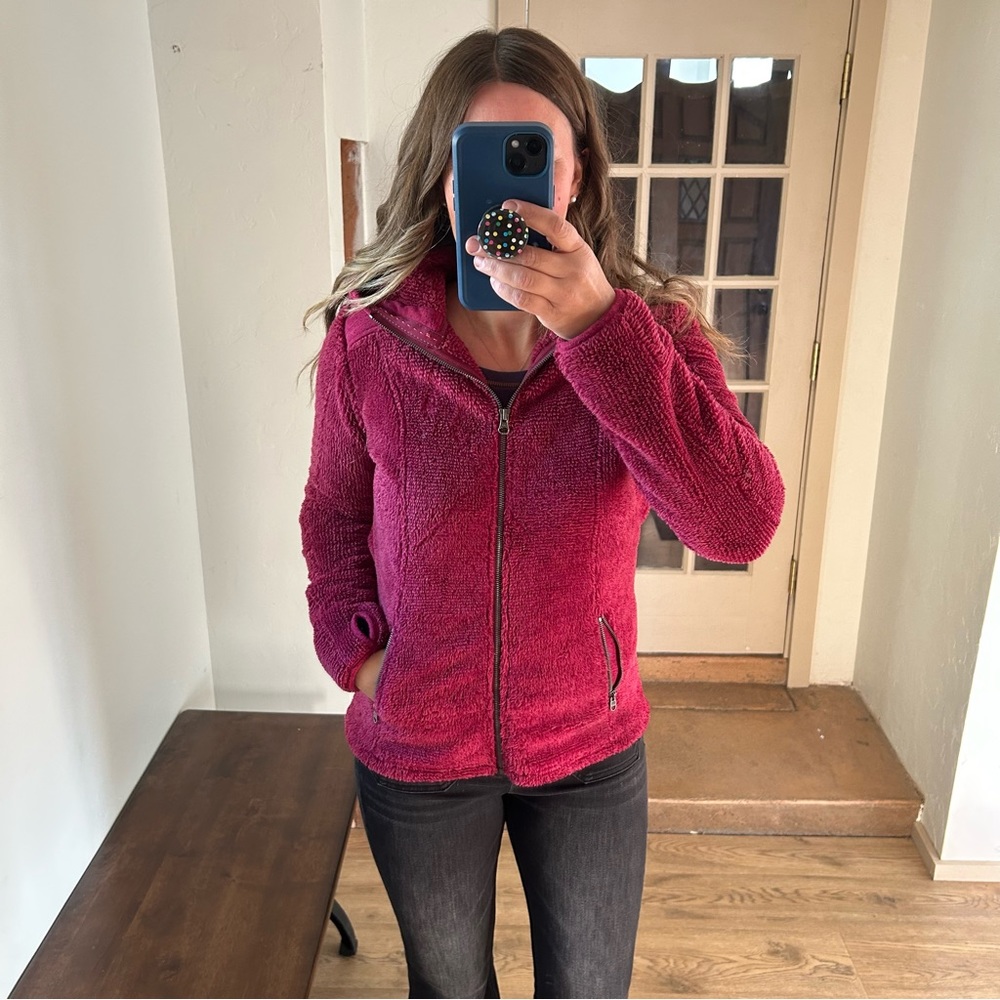 Kuhl‎ Sherpa Fleece Full Zip Hooded Jacket (S)